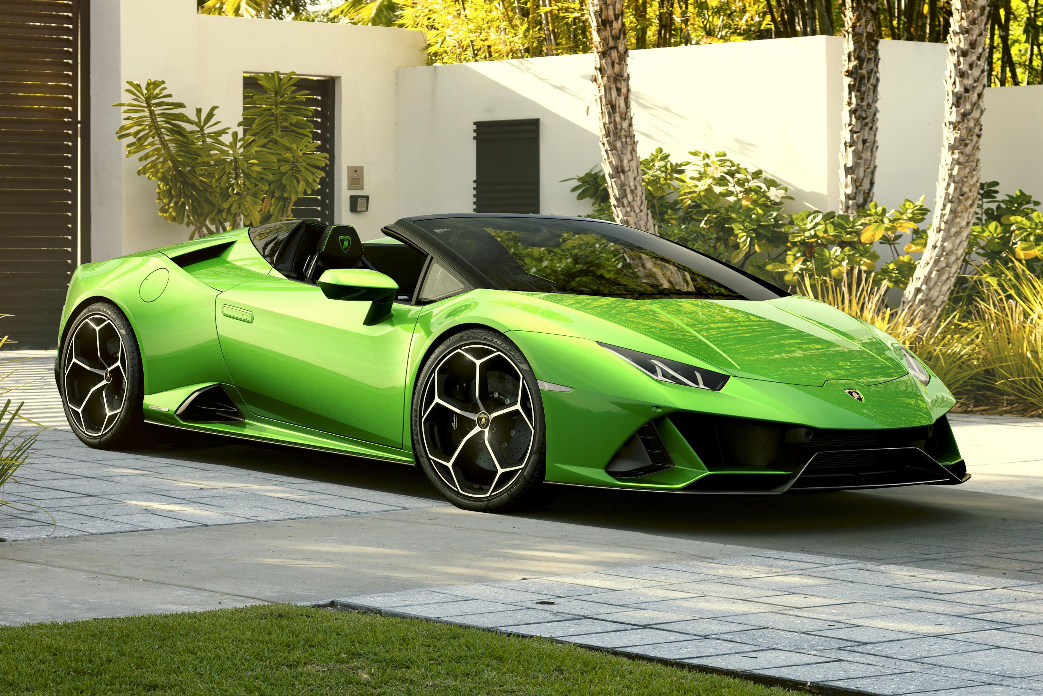 green lamborghini power wheel