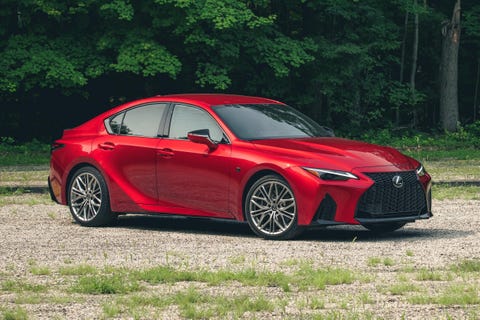 2022 lexus is500 f sport performance front exterior