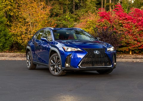 2021 lexus ux front