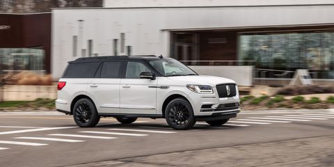 View Photos of the 2021 Lincoln Navigator Black Label Special Edition