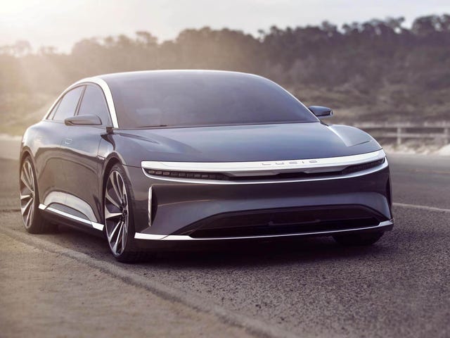 2021 lucid air front