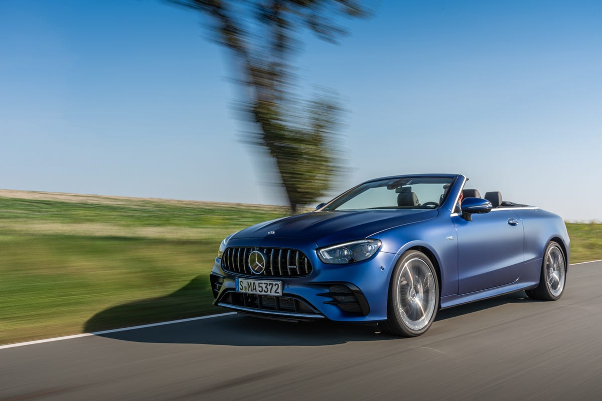 21 Mercedes Amg E53 Cabriolet Delivers Both Speed And Grace