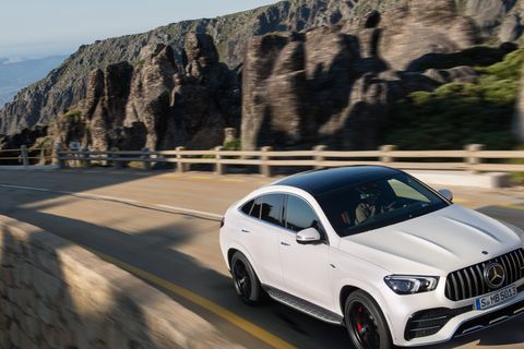 21 Mercedes Amg Gle Coupe Is Portly But Powerful