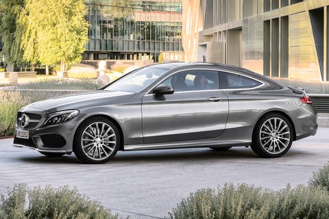 2021 mercedes benz c class coupe side