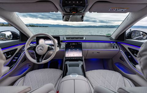 21 Mercedes Benz S Class Advances The High Tech Luxury Sedan