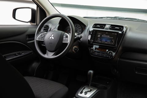 2022 mitsubishi mirage interior