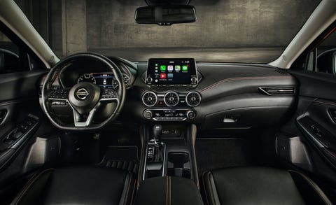 Nissan Sentra 2021 интерьер Nissan Sentra 2021 интерьер