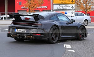 2021 Porsche 911 GT3 (spy photo)