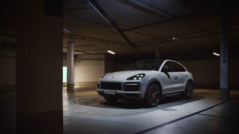 2021 Porsche Cayenne GTS Coupe front exterior 2021 porsche cayenne gts coupe front exterior
