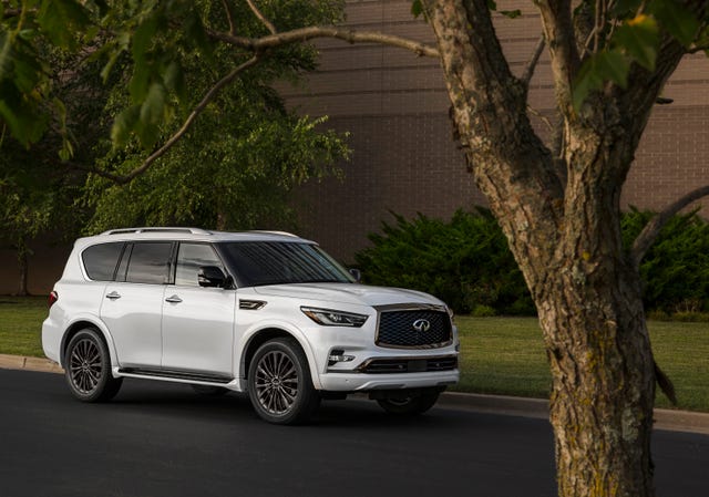 2021 Infiniti QX80 Starts $2300 Higher Than Last Year, Adds Safety Tech