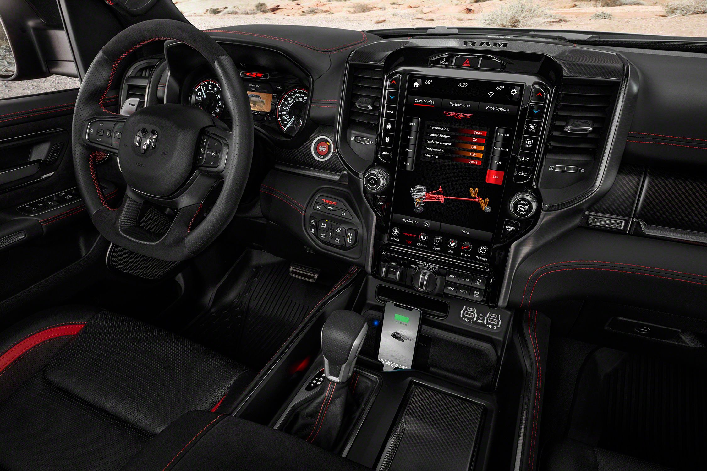 To Red Interior Accent or Not RAM TRX Forum