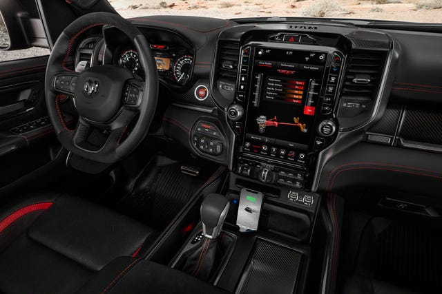 Inside The Civilized And Tech Friendly 2021 Ram 1500 Trx