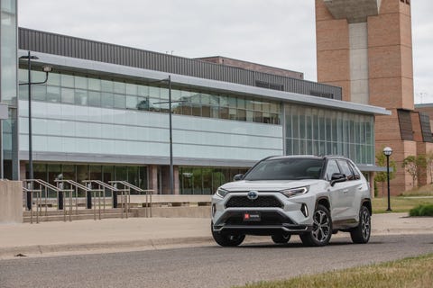 2021 toyota rav4 prime xse front