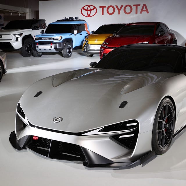 lexus electric performance concept car