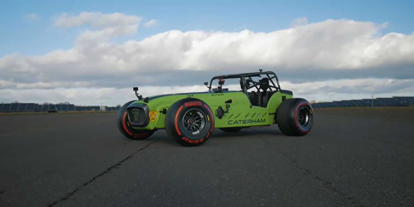 Putting F1 Tires on a Caterham Is a Very Bad Idea