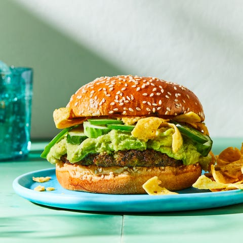 green burger