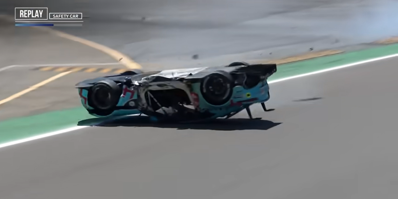 Let This Monza Crash Show You Why Sausage Kerbs Are A Bad Idea