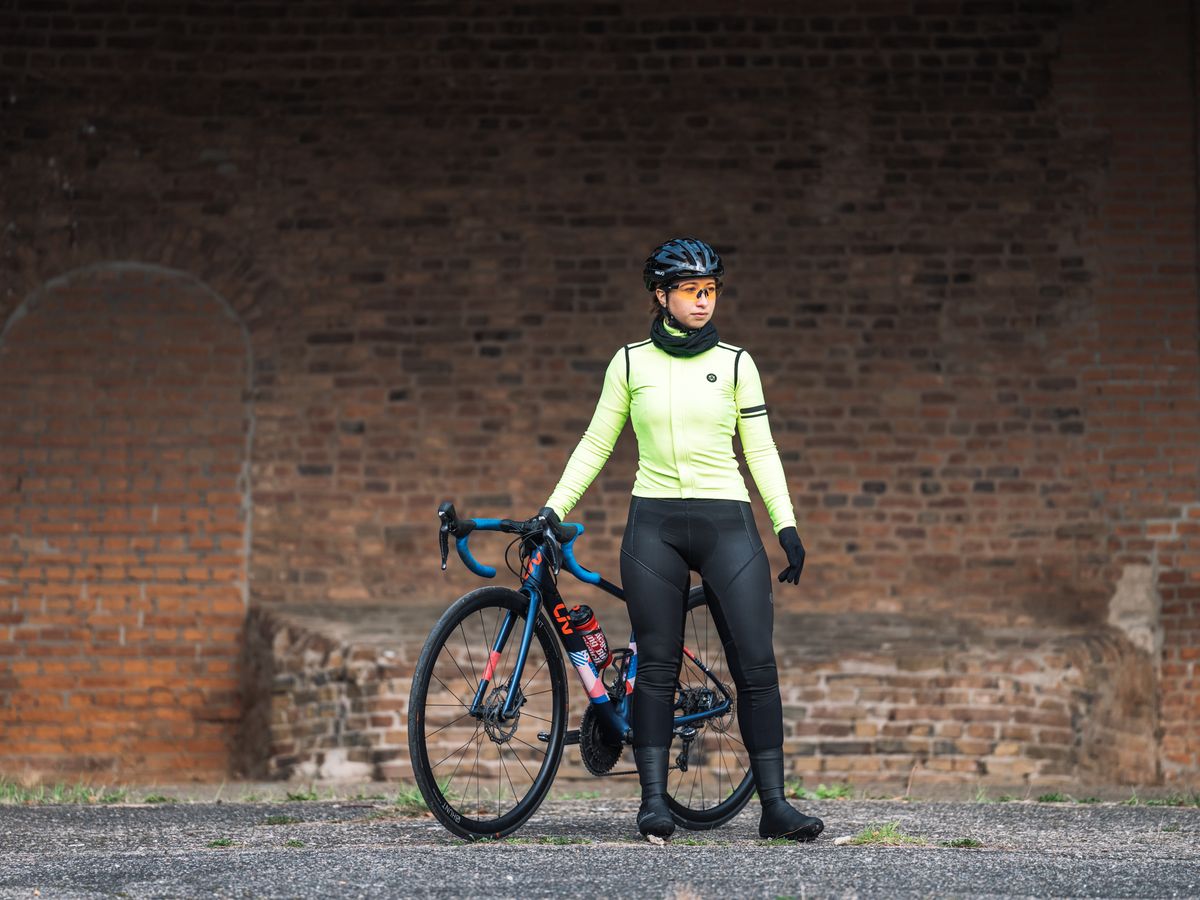 zelf gouden Bevatten Review: AGU dames Rain Jersey fietsjack en Event fietsbroek