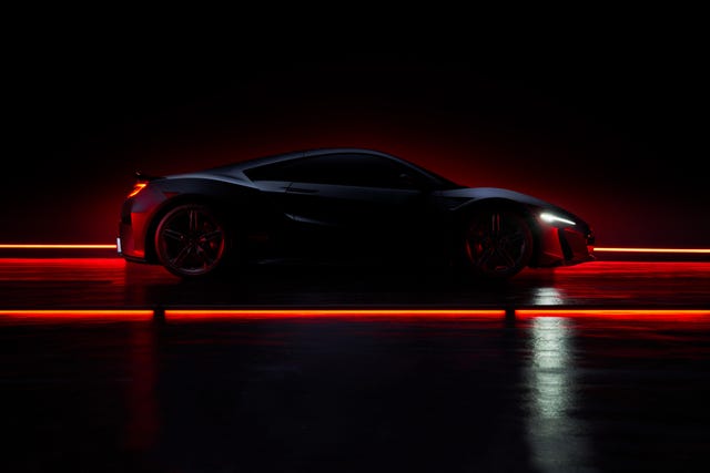 2022 acura nsx type s side