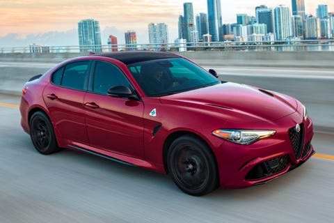 2022 alfa romeo giulia quadrifoglio front exterior