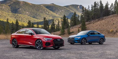View Photos of the 2022 Audi A3 and S3