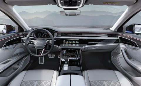 2022 Audi S8 interior dash 2022 audi s8 interior dash