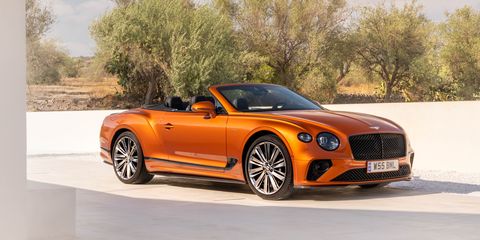 View Photos of the 2022 Bentley Continental GT Speed Coupe / Convertible