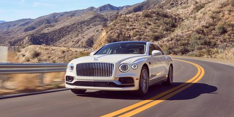 View Photos of the 2022 Bentley Flying Spur Hybrid