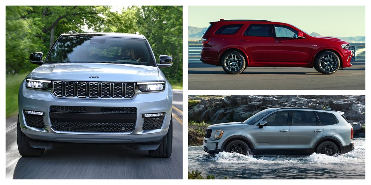 Every 3 Row Mid Size Suv For 2022 Ranked From Worst To Best - Best Suv For 3 Car Seats 2022
