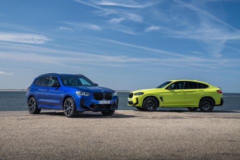 2022 bmw x3 m competition and x4 m competition euro spec