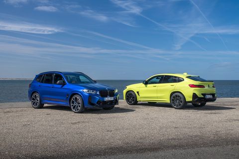 2022 bmw x3 m competition and x4 m competition euro spec