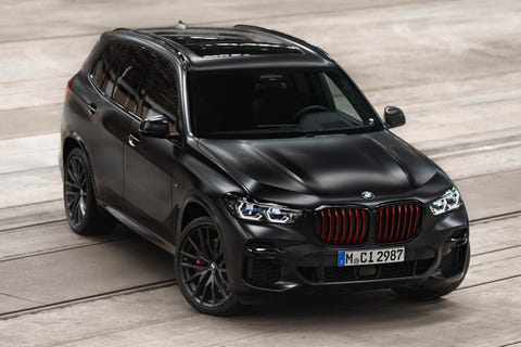 2022 bmw x5 black vermilion edition front