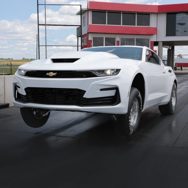 The 2022 COPO Camaro Will Get GM's Largest V-8 Yet