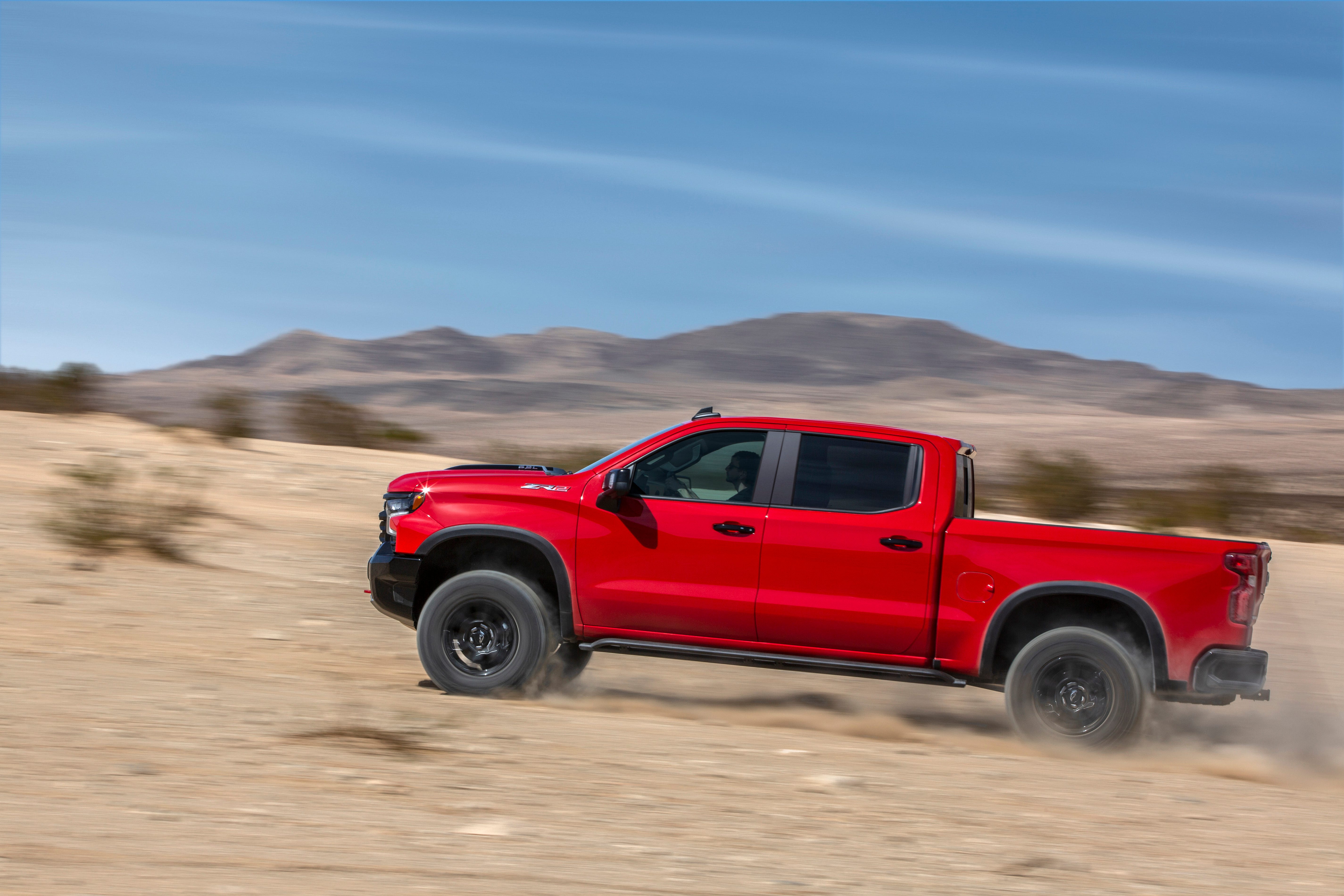 New ZR2 Pickup Climbs to the Top of Mount Silverado