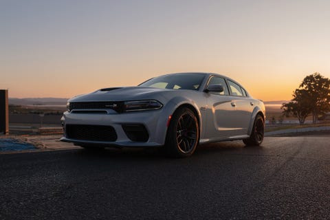 2022 dodge charger scat pack widebody front exterior