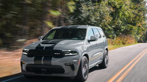 2022 Dodge Durango SRT 392 front exterior 2022 dodge durango srt 392 front exterior
