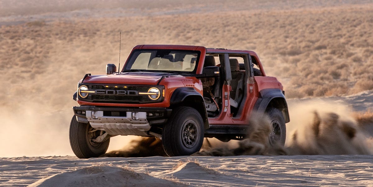 View Photos of the 2022 Ford Bronco Raptor