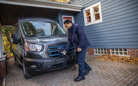 2022 ford e transit