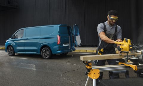 2023 ford e transit customized  pro powerfulness  onboard