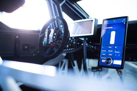 Ford Supervan 4 Cockpit ford supervan 4 cockpit