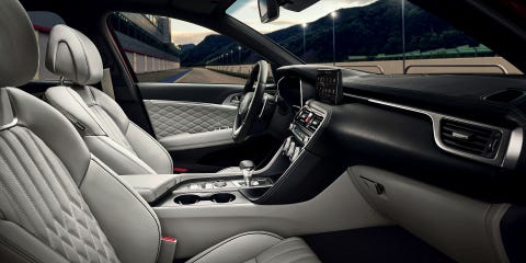 Intérieur de la Genesis G70 2022