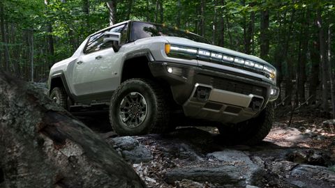 the 2022 gmc hummer ev is designed to be an off road beast, with all new features developed to conquer virtually any obstacle or terrain