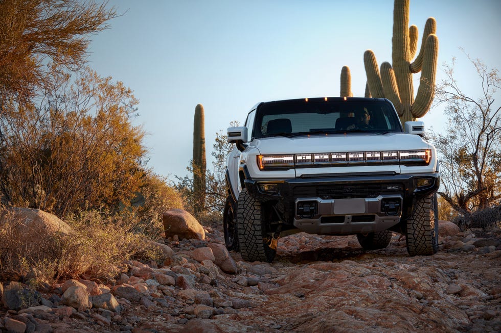 2022 GMC Hummer EV Is Big, Brash, and a Beast Off-Road