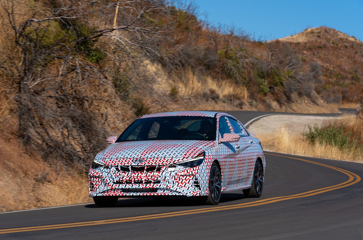 2022 Hyundai Elantra N Prototype Knows How to Hustle