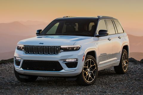 2022 jeep grand cherokee summit reserve 4xe front exterior