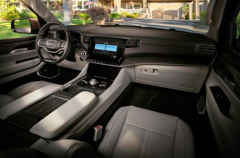 Intérieur de la Jeep Wagoneer 2022