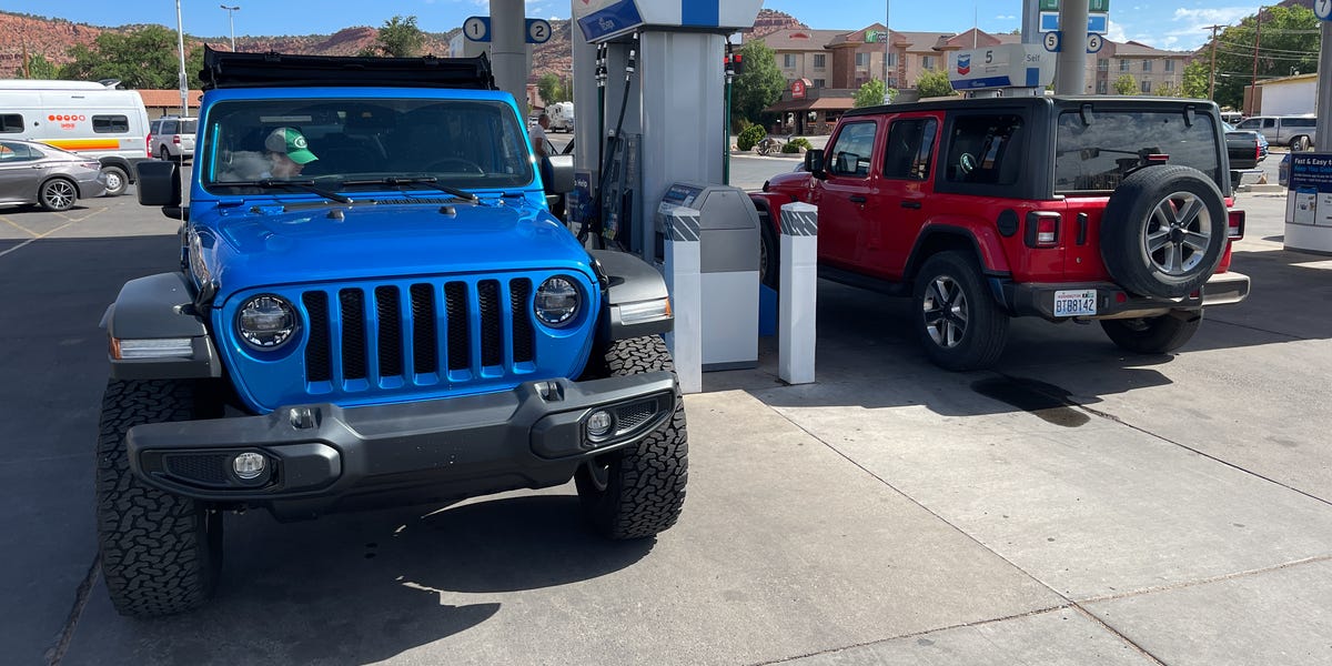 View Photos of the 2022 Jeep Wrangler High Tide