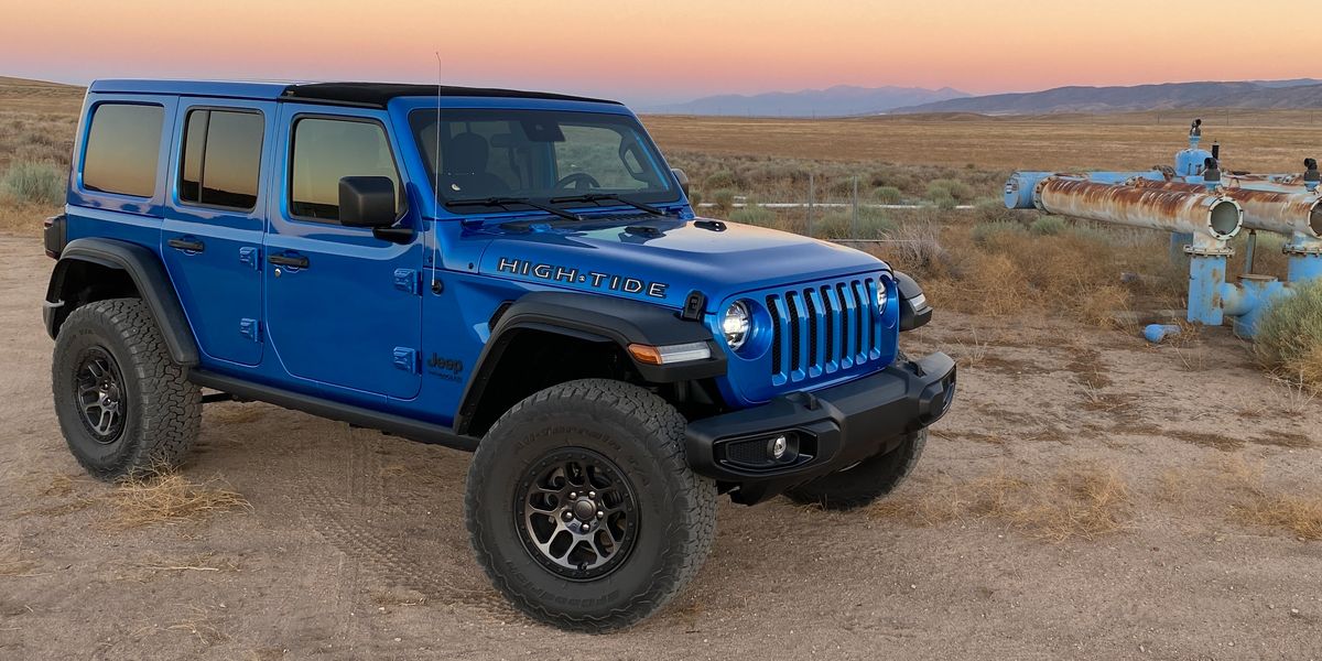 2022 Jeep Wrangler High Tide Stands Tall