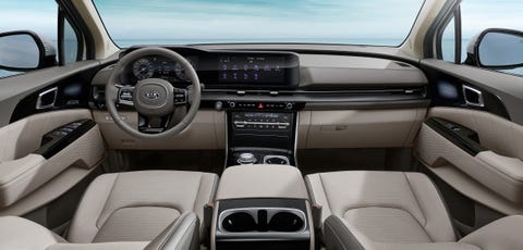 Intérieur de la Kia Sedona 2022