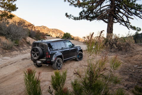 View Photos of the 2022 Land Rover Defender 110 V8